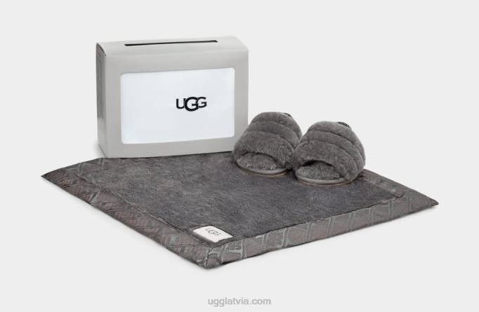 mazulis UGG pūka jā slaids un mīļš Z48J2215 ogles