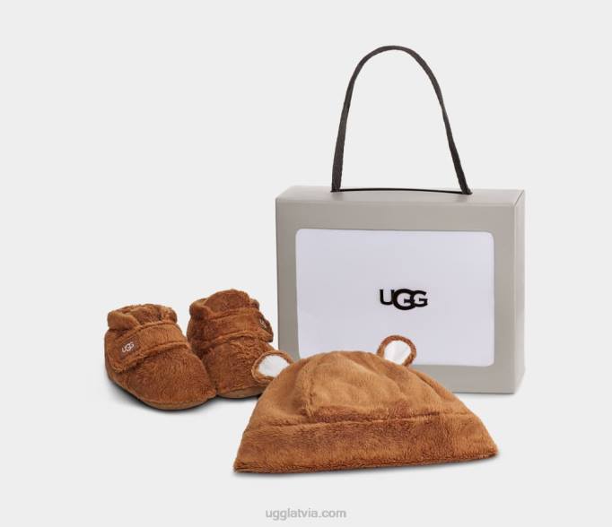 mazulis UGG bixbee un beanie Z48J2033 kastanis