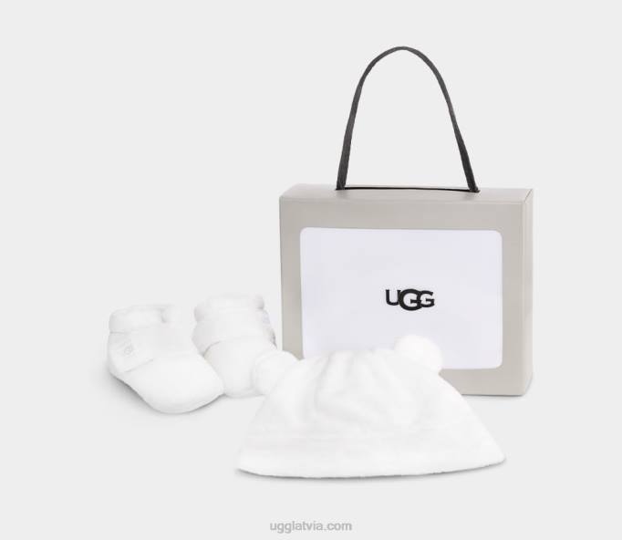 mazulis UGG bixbee un beanie Z48J2034 blanc de blanc