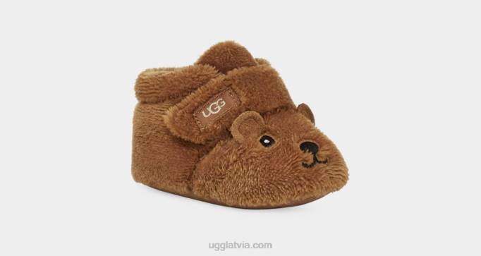mazulis UGG bixbee un lovey bear stuffie Z48J2020 kastanis