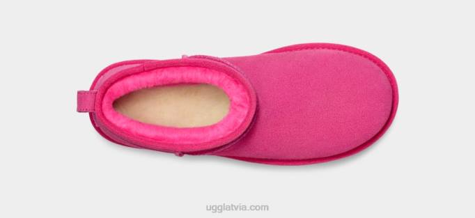 visi dzimumi UGG klasiska ultra mini platforma Z48J632 taffy rozā