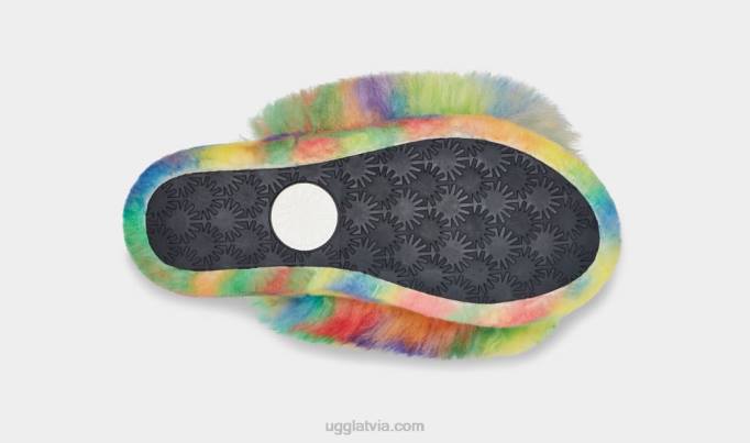 visi dzimumi UGG pūka jā lepnums Z48J80 varavīksne