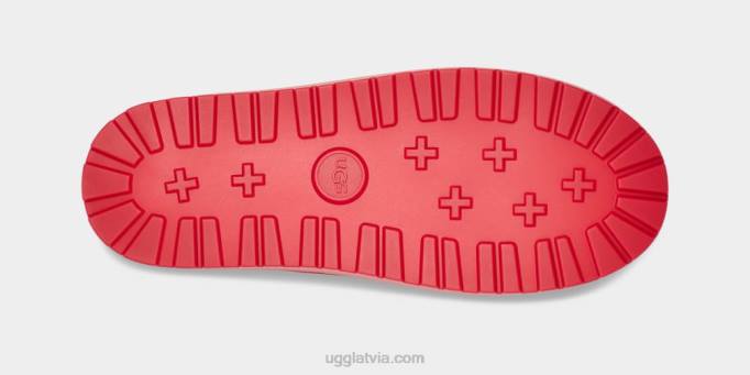 visi dzimumi UGG zābaku aizsargs Z48J842 samba sarkana