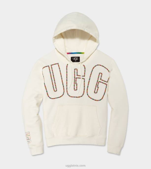 visi dzimumi UGG lepnums tatjanas kapuci Z48J126 varavīksne