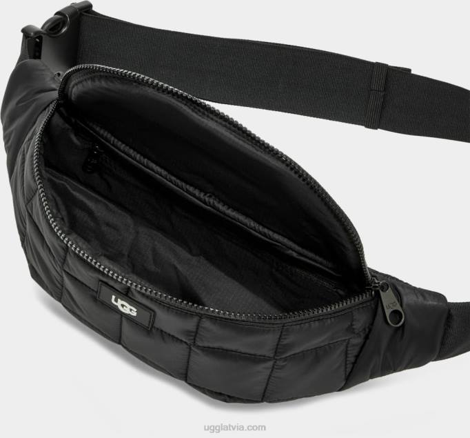 visi dzimumi UGG gibbs jostas soma puff Z48J1386 melns