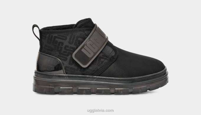 sievietes UGG Neumel grafiskā monogramma Z48J665 melns