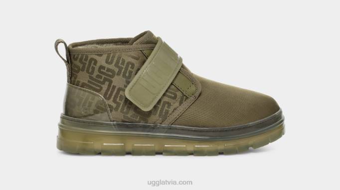 sievietes UGG Neumel grafiskā monogramma Z48J666 dedzināta olīve