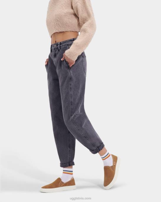 sievietes UGG alameda slip uz zamšādas Z48J24 kastanis