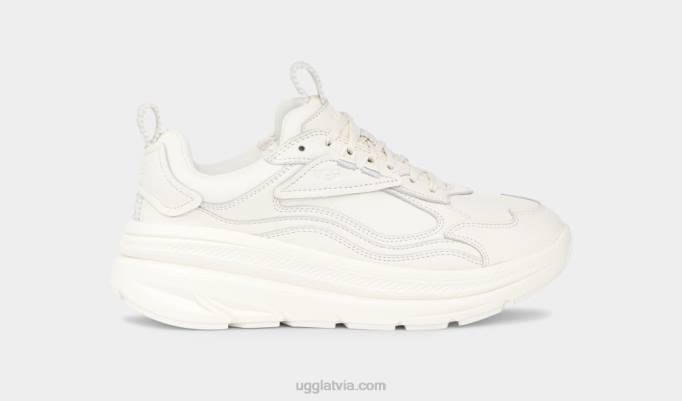 sievietes UGG ca1 āda Z48J6 balts