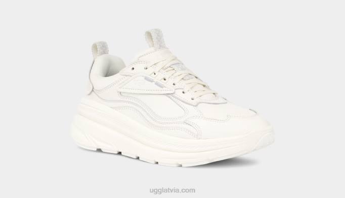 sievietes UGG ca1 āda Z48J6 balts
