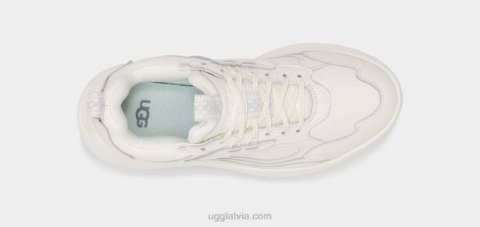 sievietes UGG ca1 āda Z48J6 balts