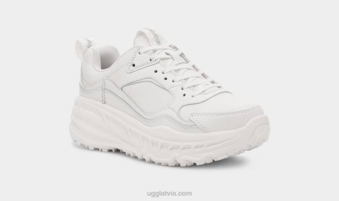 sievietes UGG ca805 āda Z48J73 balta āda