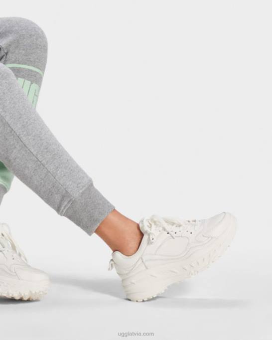 sievietes UGG ca805 āda Z48J73 balta āda