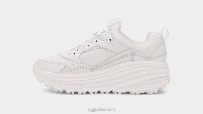 sievietes UGG ca805 āda Z48J73 balta āda