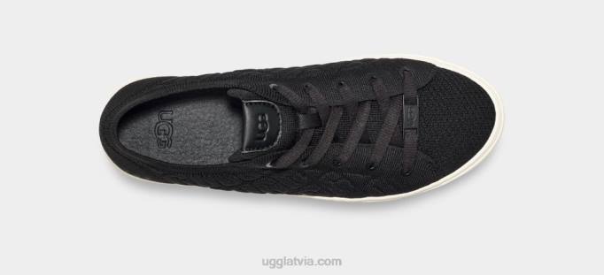 sievietes UGG dinale grafiskais adījums Z48J749 melns