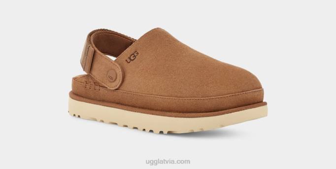 sievietes UGG goldenstar koka tupele Z48J599 kastanis
