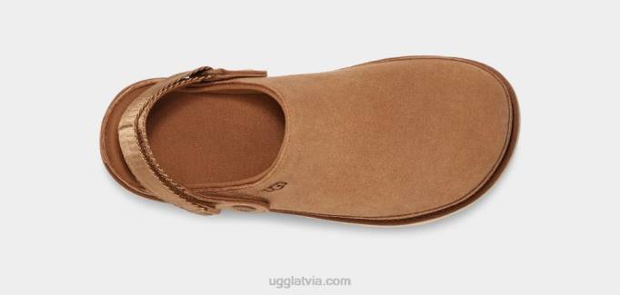 sievietes UGG goldenstar koka tupele Z48J599 kastanis