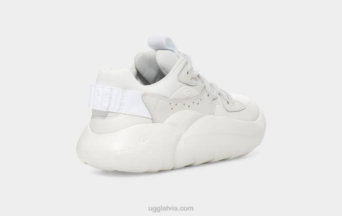 sievietes UGG la mākoņu mežģīnes Z48J726 balta zamšāda