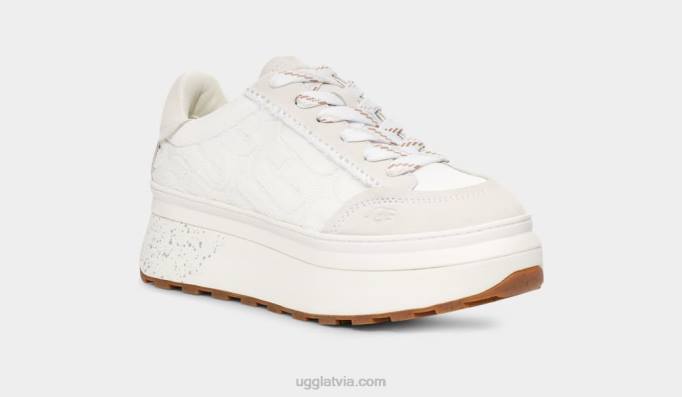 sievietes UGG marīnas mežģīņu logotips Z48J819 balts