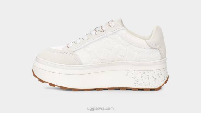 sievietes UGG marīnas mežģīņu logotips Z48J819 balts