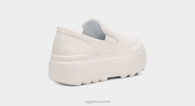 sievietes UGG marin mega slip on Z48J10 spilgti balts