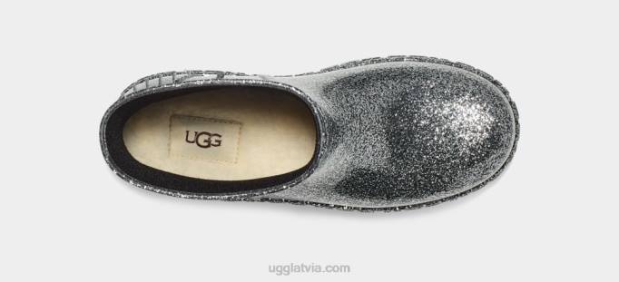 sievietes UGG drizlita glitter Z48J497 mirdzoši pelēks