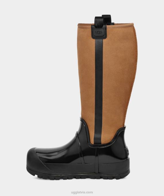 sievietes UGG raincloud augstā zamšāda Z48J2045 kastanis