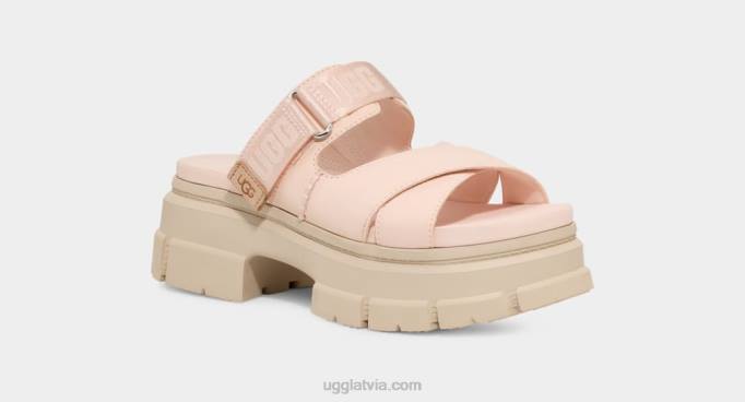 sievietes UGG Ashton slide Z48J463 sārti bēšs