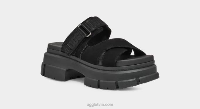 sievietes UGG Ashton slide Z48J464 melns