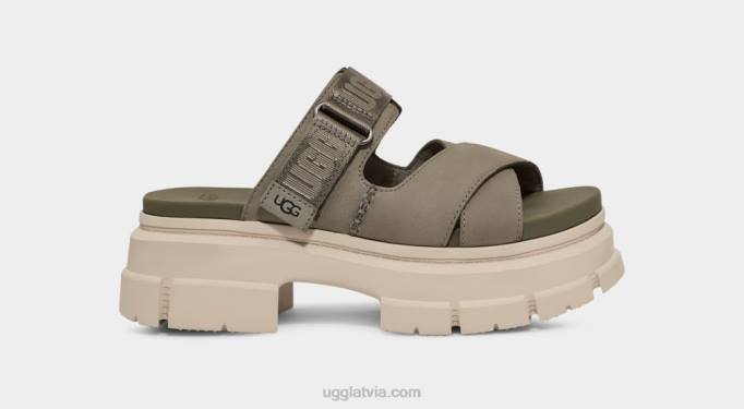 sievietes UGG Ashton slide Z48J465 sūnu zaļa