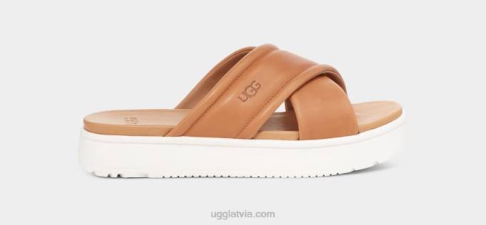 sievietes UGG Zayne šķērssiena Z48J538 iedeguma āda