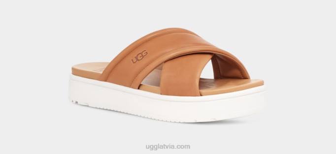 sievietes UGG Zayne šķērssiena Z48J538 iedeguma āda