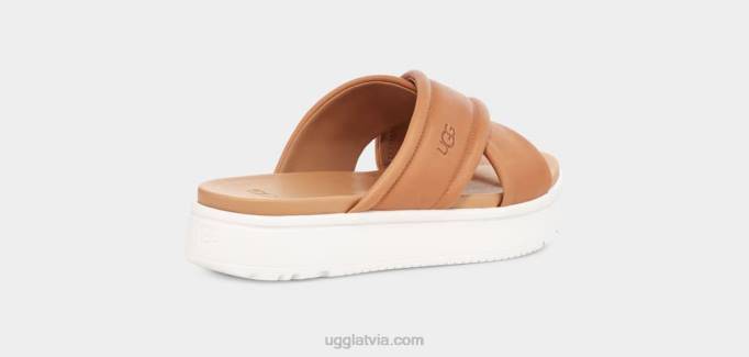 sievietes UGG Zayne šķērssiena Z48J538 iedeguma āda