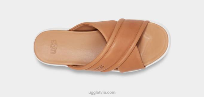 sievietes UGG Zayne šķērssiena Z48J538 iedeguma āda