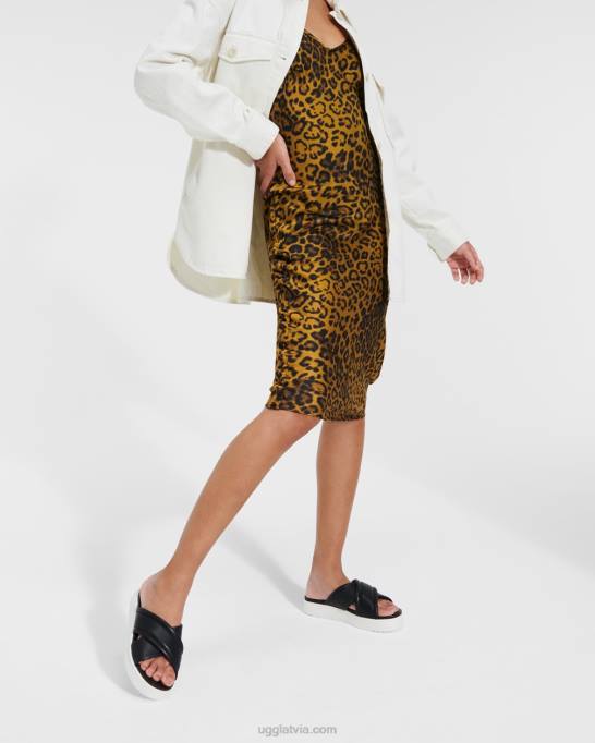 sievietes UGG Zayne šķērssiena Z48J539 melna āda