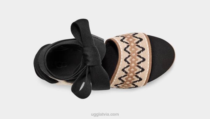 sievietes UGG abata potītes aptinums Z48J500 melns