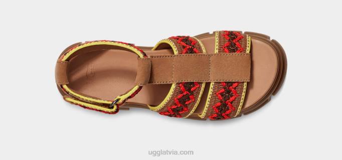 sievietes UGG ashton heritage pinums Z48J503 kastanis