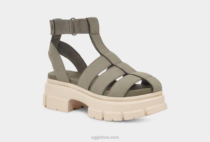 sievietes UGG ashton strappy Z48J466 sūnu zaļa