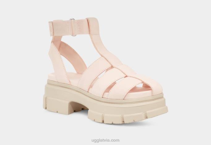 sievietes UGG ashton strappy Z48J468 sārti bēšs