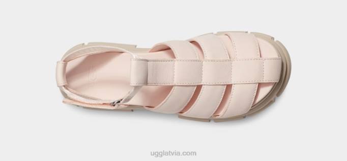 sievietes UGG ashton strappy Z48J468 sārti bēšs