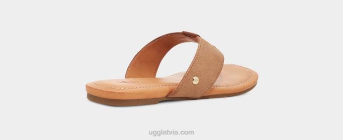 sievietes UGG carey flip zamšādas Z48J3 kastanis