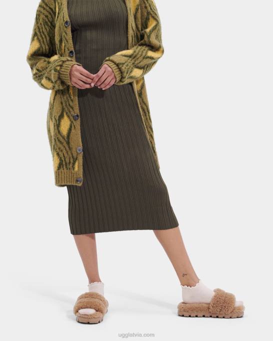 sievietes UGG cozetta cirtaini Z48J433 kastanis