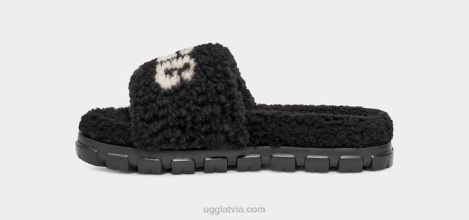 sievietes UGG cozetta cirtaini grafika Z48J582 melns