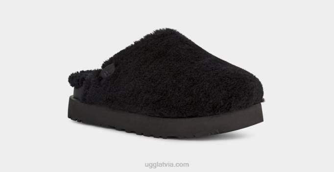 sievietes UGG fuzz cukura slidkalniņš Z48J2100 melns
