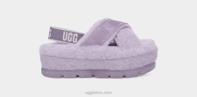 sievietes UGG fuzzita skaidrs Z48J729 jūnija drūmums