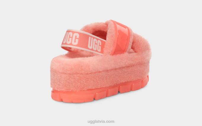 sievietes UGG fuzzita skaidrs Z48J730 jūras zvaigzne rozā