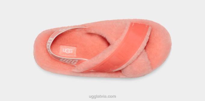 sievietes UGG fuzzita skaidrs Z48J730 jūras zvaigzne rozā
