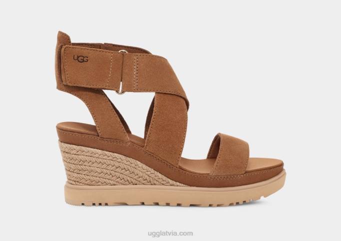 sievietes UGG ileana potīte Z48J492 kastanis