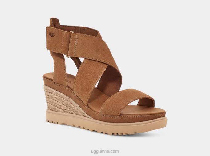sievietes UGG ileana potīte Z48J492 kastanis
