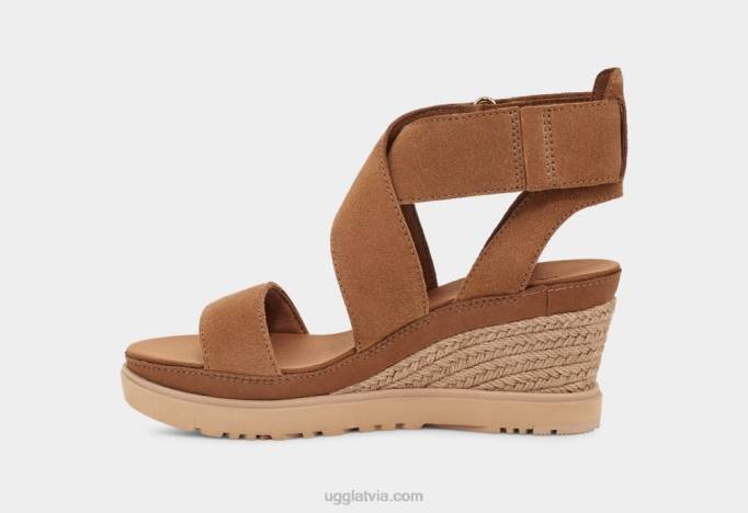 sievietes UGG ileana potīte Z48J492 kastanis